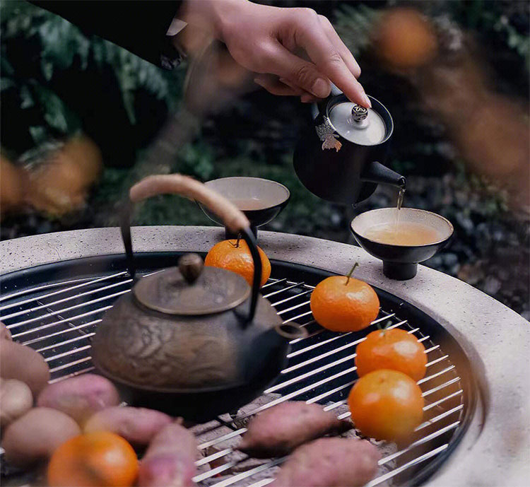 圍爐煮茶：起一爐火，煮兩碗茶，聊三餐四季，話五谷豐登(圖7)