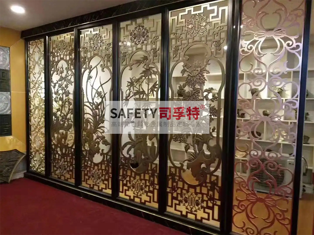 金屬屏風有哪些種類？什么材質的金屬屏風好？[司孚特金屬屏風](圖4)