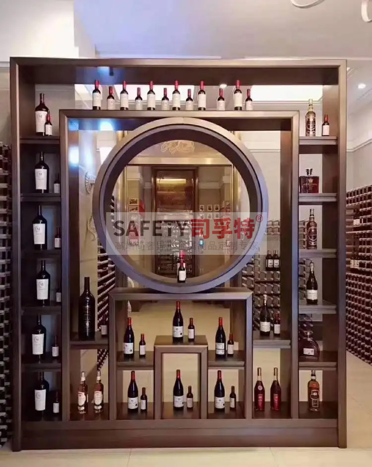 酒柜放到哪里合適？什么酒柜顯得高檔？【不銹鋼酒柜(圖2)
