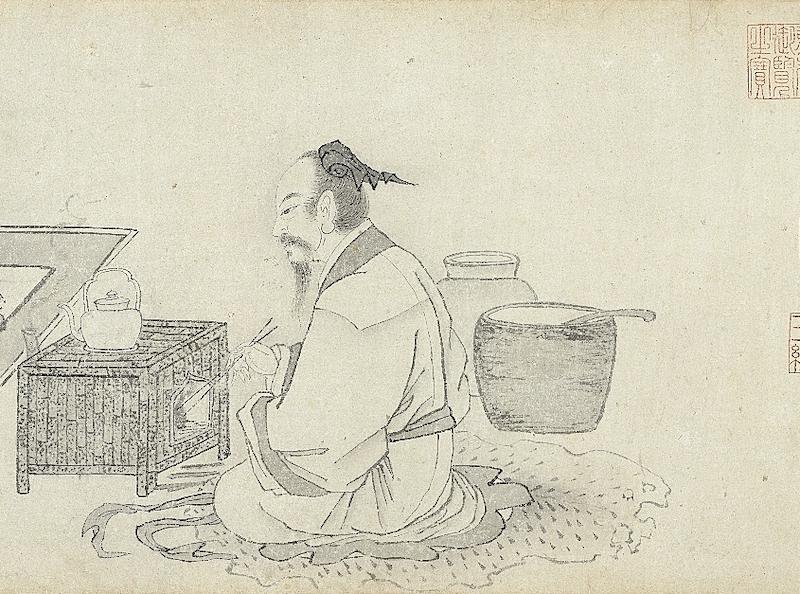 重拾“圍爐煮茶”文化，一起看看故宮藏畫里的“圍爐煮茶”[精制鋼圍爐茶桌](圖10)