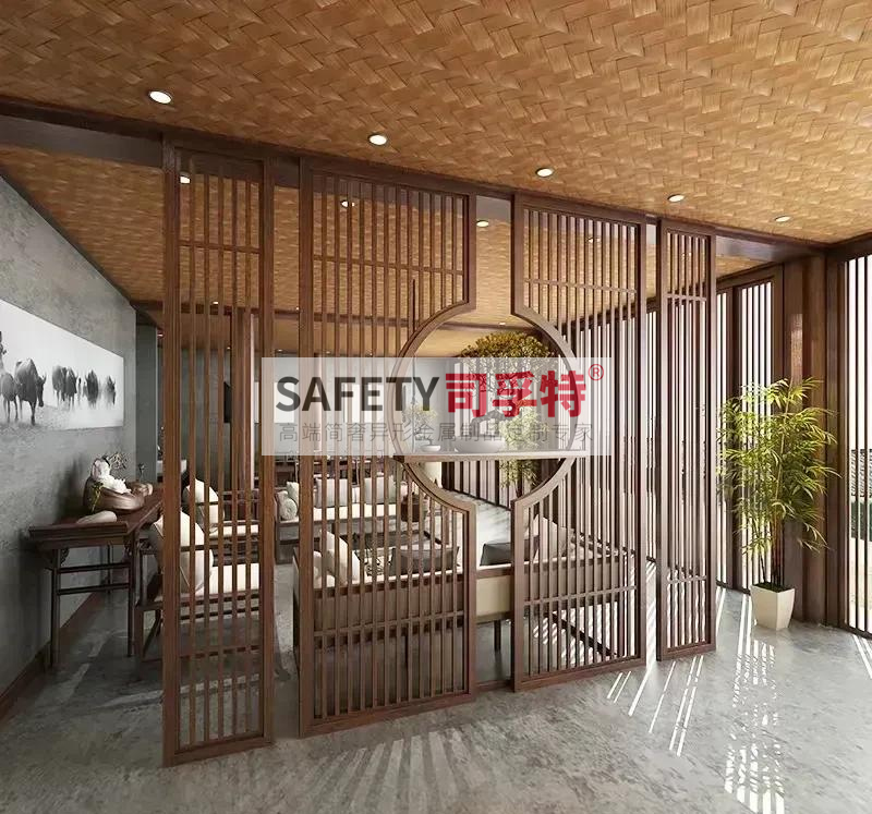 彩雕鋁屏風隔斷，彰顯高端品質[司孚特鋁雕屏風隔斷](圖1)