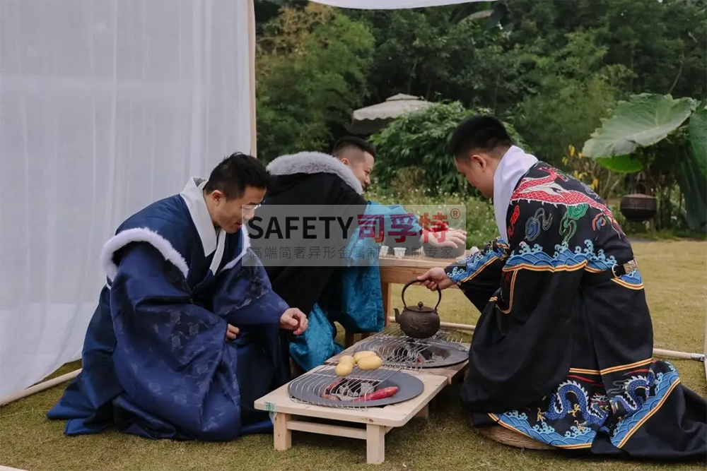 “圍爐煮茶”與非遺相互引流，潮流與文化傳承并不沖突[精致鋼圍爐，炭火爐](圖2)